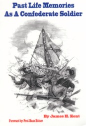 Metaphysics Book: 
''Past Life Memories as a Confederate Soldier'' 
A man's continuing and recurring dreams are so full of color and vivid details that he becomes convinced that they are not dreams, but memories. 
He realizes that he is reliving scenes from a former life in the 1860s as a Confederate soldier.